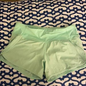 Size 6 Lululemon 4’ shorts